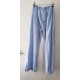 Women's Blue Stripe Pyjama Bottoms Size 2XS 4/6